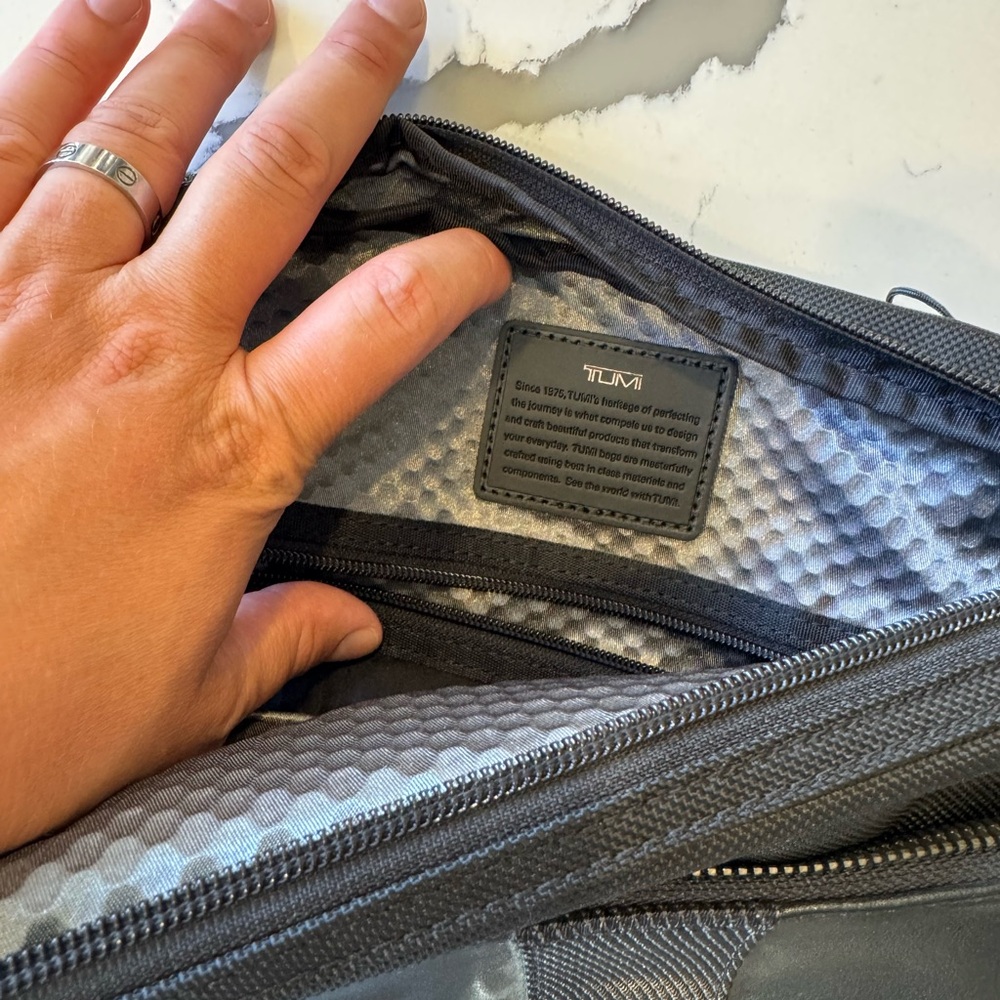 Tumi Alpha Bravo Arnold Zip Flap Bag - Picture 3 of 16
